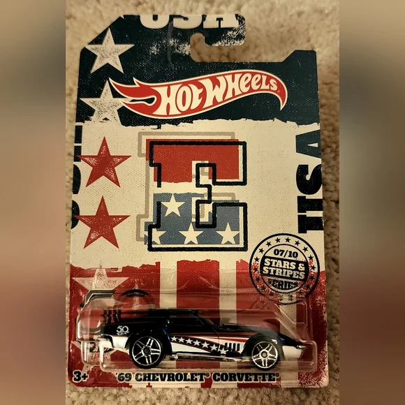 Hot Wheels 50th Anniversary Stars & Stripes - Walmart Exclusive Set of 10
